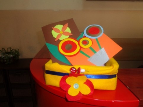 Spring cards workshop in CSC