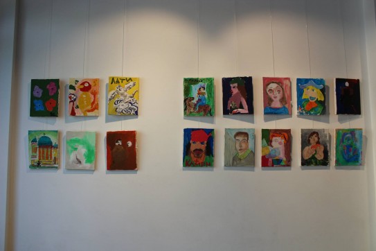 Charity exhibition and Hands up ad competition