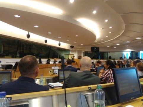 Presentation of Barnahus model in Bussels