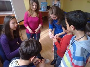 Детска работилница на мартеници в ЦОП- София